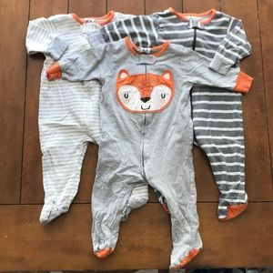 Set of 3 Gerber sleepers 3-6 months